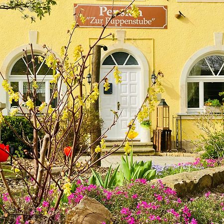 Restaurant Und Pension Zur Puppenstube 스톨펜 외부 사진